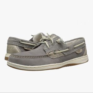 Sperry Top-Sider Ivyfish Sparkle Grey Boat Shoes